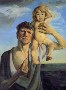 Otto Dix – Autoritratto con il figlio