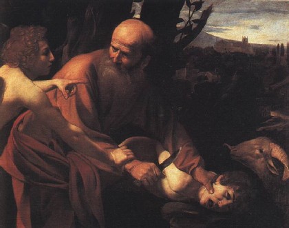 Il sacrificio di Isacco di Caravaggio