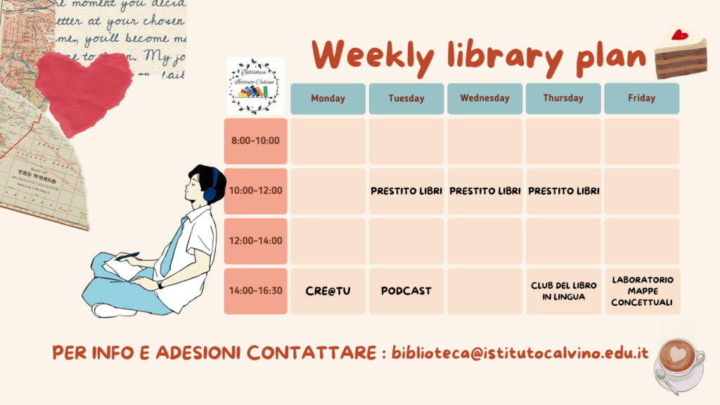 Time table biblioteca 24-25